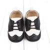 First Walkers Spring and Autumn Baby Shoes Style British Pu Leather 0-1NENT