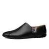 Echtes Leder Männer Casual Schuhe Luxus Marke Weiche Herren Loafer Atmungsaktive Mokassins Slip auf Faul Fahren Plus Größe 3847 240124