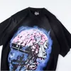 Hellstar 24ss Designer-T-Shirts für Herren und Damen, Hip-Hop-Trend, Hellstar Brain Helmet Short Sleeves 663698