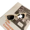 Sunglasses New GM 2024 Jennie Female Ins Retro Small Face Sunglasses Fashion Glasses sunglasses for women designer sunglasses