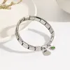 Charm Bracelets 2024 Fashion Versatile Chinese Ins Bracelet Stainless Steel For Men And Women Christmas Present