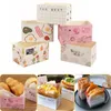 50PCS Cake Verpakking Bagsand Inpakpapier Dikke Ei Toast Brood Ontbijt Verpakking Burger Olie Papier Papierlade 201015255B