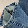 Designer Jeans 2024 Neue Frühling Sommer Mode Flare Getäfelten Marke Gleichen Stil Hosen Luxus frauen Kleidung 0128-11