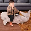 50-150 cm Blue Shark giocattoli di peluche Big Fish bambola di stoffa balena peluche ripiene animali marini cuscino bambini regalo di compleanno per bambini 240122