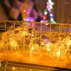 Strings AT35 1.5 M 10LED Christmas Elk Lamp String Sika Deer Shape Room Shopping Mall Holiday Decoration