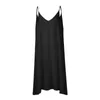 Women's Tanks Sexy V-neck Loose Solid Color Suspender Pajama Dress Soild Hygroscopic Ladies Tank Top Debardeur Femme Grande Taille