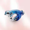 Charm Sterling Sier Mermaid Bead Murano Herocross Pendant Donald Fit Preselet Bracelet Women Women Gift