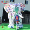 4 mH (13,2 piedi) consegna a porta gratuita attività all'aperto modello gonfiabile di elefante gigante in vendita pubblicità di cartoni animati di animali gonfiati ad aria palloncino di animali in vendita