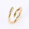 Love Ring Ring Hoge kwaliteit Designer Ring Nagel Ring Fashion Sieraden Men Wedding Promise Rings For Women Anniversary Gift