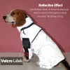 Rompers Reflective Pet Dog Jumps combinaison imperméable Affainci solaire Suncreen Dog Outdoor Clothes pour petit chien moyen pour animaux de compagnie