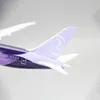 Aereo SAUDIA RIYADH AIR Airlines in scala 1 200 B787-9 Modello di assemblaggio in plastica ABS con collezione di aerei del carrello di atterraggio di base 240118