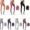 LL women's yoga Naked buttocks beautiful buttocks quick drying high waist yoga leggings running sports seamless peach women's hip lifting fitness pants