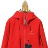 high quality trendy travel sportswear bird pattern fashion red hooded women jackets spring autum waterproof windproof casual warm men coats