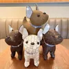 Designer Cartoon Animal Small Dog Accessori creativi per portachiavi Set in pelle PU Set di lettere con coclea Portachiavi per auto Regali di gioielli Ac332K