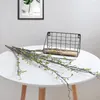 Flores decorativas simulam plantas de videira espinhosas artificiais para decoração de casa vaso inserção floral festa de casamento arranjo festival artesanato diy