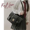 Sacs de soirée Japonais Preppy Style JK Uniforme Épaule École Femmes PU Cuir Grand Porte-documents Fourre-tout Sac À Main Pour Filles Sac À Dos