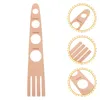 Backwerkzeuge Holz-Spaghetti-Messgerät für Nudeln, Messgerät mit 4 Löchern, Nudelmaß