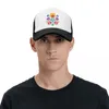 Top Caps Klasik Polonya Halk Çiçek Kamyoncu Şapka Kadın Erkekler Özel Ayarlanabilir UNISEX Polonya Baskı Beyzbol Kapağı Hip Hop Snapback