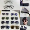повседневные мужские солнцезащитные очки, дизайнерские женские солнцезащитные очки, крутые солнцезащитные очки Pilot, мужские квадратные очки в оправе, высокое качество, итальянский бренд Luxury225E