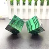 Figurki dekoracyjne Naturalne kwarc mineralny Malachite Klejnot Kopi