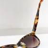 Designers Classic Sunglasses Acetate Fiber Round 0438 Womens High end Sunglasses Latest Popular Versatile Light Color Decorative Mirror