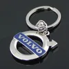 5pcs lot new Volvo XC60 90 S40 60 80 Fashion Cutmout Cheychain keychain supplies car volvo chain chain key key key ring automobile 3289