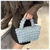 Evening Bags Small Fashion Women Tote 2024 Winter Cute Cotton Cloth Ladies Hand Bag Mini Canvas Korean Casual Girl Student Handbag