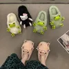 Slippers Leuke Cartoon Mao Vrouwen Dragen Schoenen Met Dikke Zolen Herfst En Winter 2024 Indoor Home Katoenen Slippers