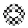 Capas de volante capa logotipo emblema tampa guarnição para mini cooper f série f54 f55 f56 f57 f60 clubman countryman xadrez b