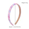 Acessórios de cabelo 1Glitter Rainbow Bandas fofas para presentes de bebê Cores Hoop Hairbands Linda Shell Clip Headband Crianças