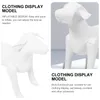 Hundkläderbutik Display Skyltdocka Pet Klädmodell kläder själv stående uppblåsbara hundar