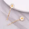 Accessoires pour cheveux 1pc coréen Daisy épingle à cheveux filles douces clips de bord de mer tête arrière fleur pince décorations mode chapeaux coiffure