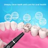 1pc Tartar Removal, Ultrasonic Dental Cleaner With Led Light, Stainless Steel Magnifying Oral Mirror, Toothbrush Organizer With Cactus Shape.