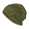 Beralar Rus ormanlık kamuflaj kaput şapka Sonbahar Kış Sokak Kafataları Beanies Ordu Askeri Kamufla Knit Bahar Çift Kullanım Kapağı