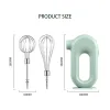 Tools Portable Food Mixers Handheld Coffee Milk Frother Rechargeable Whisks Egg Beater Cream Food Cake Baking Dough Mixer Machine