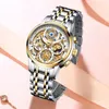 Lige Top Brand Gold Women Watchs Fashion Arelproof Ladies Femme Quartz Wrist Watch Relogio Feminino Montre Femme 240119