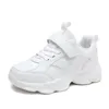 Kinderschoenen Zwart Wit meisje Schoenen Kinderen sneakers Pu Leer Sport Tennis babyjongen schoenen School Running Casual Sneaker 240123