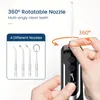 Irrigatore orale portatile, detergente per denti con ricarica USB, detergente per denti impermeabile