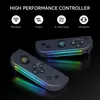 Joy Pad Switch Controller Lateral Luminescence Joy Cons LR Compatible for Switch Nintend Joycon with Wake-upScreens 240119
