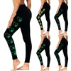 Women's Leggings Easter Egg Print Skinny Low Rise Cute Outfits For Women 2xl