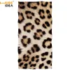 HUGSIDEA Estampado de leopardo Cebra pitón Tigre jirafa Pieles de animales Playa Microfibra Baño Toalla de mano de secado rápido Manta Y200429202g