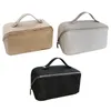 Cosmetic Bags Open Flat Toiletry Bag Travel Essentials Dustproof Multipurpose Pouch For Traveling Business Trip Cosmetics Toiletries