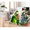 Plants VS Zombies Sherpa Fleece Blanket Cartoon Winter Warm Bedding Travel Home Blanket on Sofa Bed 150x200cm 201113215a