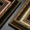 Frames Gold Paint Frame Oil Paintings Wall Art Pictures Embroidery Home Decor Porta Retrato Digital Personalized Gift