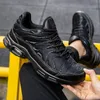 Scarpe da lavoro antinfortunistiche da uomo Scarpe da ginnastica con cuscino d'aria indistruttibili Stivali protettivi con punta in acciaio resistente alla perforazione antimacchia 240126