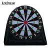 Großhandel Karneval aufblasbare Fußballbrettbrett Sportfußballspiele Target Shooting Darts Schlauchboote Shooting Dartboard