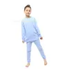 Baby Meisjes Roze Rode Kleur Kleding Past Kinderen 100 Katoen Homewears Pyjama Sets voor Peuters Tiener Sleepwears Kinderpyjama's 240123