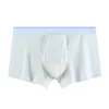 Underpants Men Sexy U Convex Pouch Shorts Cotton Skin-friendly Comfortable Boxer Briefs Breathable Soft Underwear Solid Color Panties