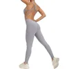 Active Sets Damen Jumpsuits Einteiliger Anzug Reißverschluss Langarm Yoga Set Gym Push Up Workout Kleidung Fitness Bodysuit Sportbekleidung Trainingsanzug