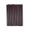 Bols 10pcs 100mm x 7mm bâtons de colle fondue adhésive pour pistolet marron